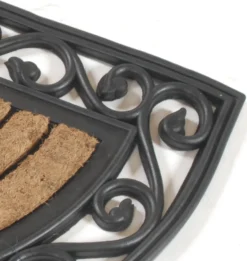 Kai Wiechmann Fußmatte Premium Fußmatte Halbrund 76 X 46 Cm Als Dekorative Schmutzfangmatte Antibakterieller Und Rutschfester Türvorleger -Vidaxlko Verkaufe 772d505be7e77f20d212fced4c30eaf0