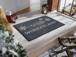 Wash+dry Fußmatte Winter Wonderland 50 X 75 Cm Waschbare Schmutzmatte -Vidaxlko Verkaufe 79040fd39b8b4143ddcab3fe3f7f8fcb