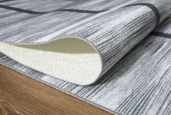 Teppia Teppich Waschbar Rutschfest Küchenteppich Grau Wohnzimmerteppich Eco-1716: Grau / 180x280 -Vidaxlko Verkaufe 79835343db473747458f3f69d931eaca