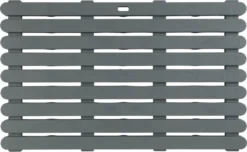 Wenko Badematte Indoor & Outdoor Grau, 50 X 80 Cm