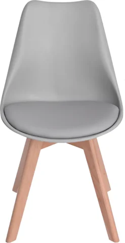 H.J WeDoo 4 X Wohnzimmerstuhl Esszimmerstuhl Bürostuhl Relaxsessel Mit Massivholz Buche Bein,Retro Design Gepolsterter Stuhl Küchenstuhl Holz, Grau -Vidaxlko Verkaufe 7a02d8625ee80b36cb6b0a57aece7376