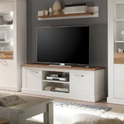 Trendteam Wohnen TV-Unterteil Toronto Pinie Weiß Struktur NB 160 X 60 X 52 Cm -Vidaxlko Verkaufe 7a73ebffe6f046ccb65fdb98a7fb5d87