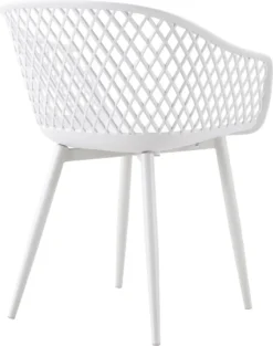 Esszimmerstuhl MADEIRA, Schöner Küchenstuhl Im Retro Design, Bequemer Essstuhl Im 4er Set, Praktischer Essstuhl Aus Kunststoff In Weiß -Vidaxlko Verkaufe 7ab0c2743c3afce02cc0cb8531fd3a6e