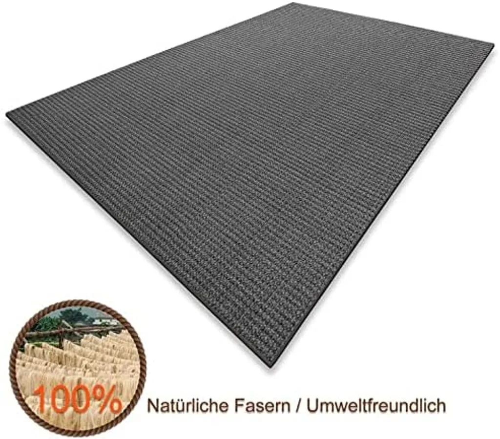 Teppich-Läufer Auf Maß Gekettelt Sylt Grau Breite: 80 Cm, Länge: 250 Cm 4 Teppich-Läufer Auf Maß Gekettelt Sylt Grau Breite: 80 Cm, Länge: 250 Cm – Bild 4