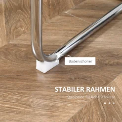 HOMCOM Esszimmerstuhl 2er Set Akzentstuhl Küchenstühle Polsterstuhl Wohnzimmerstuhl Aus Mikrofaser-Stoff Für Esszimmer Retrodesign Stahl Grau 42 X 64 X 90 Cm 11 HOMCOM Esszimmerstuhl 2er Set Akzentstuhl Küchenstühle Polsterstuhl Wohnzimmerstuhl Aus Mikrofaser-Stoff Für Esszimmer Retrodesign Stahl Grau 42 X 64 X 90 Cm -Vidaxlko Verkaufe 80f3e4c07dc2f454fe2b2efbcbc24028