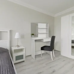 Schminktisch Mit Spiegel - Spiegel 59,5 X 29,5 Cm, Mit Schublade, 2 Ablagefächer, Modern, MDF, Weiß - Frisiertisch, Fris -Vidaxlko Verkaufe 82ed37143a55409e3db4e1641fdf6bc4