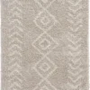 Hochflor Teppich, Ethno SHAGGY 8685, Rechteckig, Höhe 30mm 160x230cm / Cream & Beige