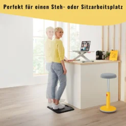 LEITZ Ergo Anti-Ermüdungsmatte Cosy Grau -Vidaxlko Verkaufe 849711e5f0bbdf8cfaa8f9e5af535141