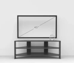 Thales Eck-Fernsehschrank / Tv-Lowboard - Weiß -Vidaxlko Verkaufe 85df9dcae65a89b277cd51274f6f2caf