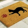 Kokosmatte Fussmatte Schuhabtretematte Katze