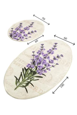 Mijolnir, Lavender- CHL1532, Bunt, Badematten, 700 Gr/m², 100% Mikropolyamid -Vidaxlko Verkaufe 880904a241195b09125782c2589039a4