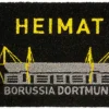 Borussia Dortmund Möbel BVB Fußmatte, 40 X 60 Cm Teppiche Fußball Teppiche Fussballzeit