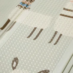 Baby Vivo Spielmatte / Spielteppich Für Kinder Doppelseitig Mit Straße 200 X 180 Cm - Alpaka -Vidaxlko Verkaufe 898aa640bfe75d2443b6bb06ba82e7bd