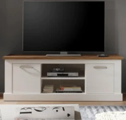 Trendteam Wohnen TV-Unterteil Toronto Pinie Weiß Struktur NB 160 X 60 X 52 Cm -Vidaxlko Verkaufe 8b022c903afc7761f6194cb99bf0b345