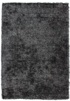 Kayoom - Hochflor Teppich Diamond 700 Anthrazit Grösse: 160cm X 230cm