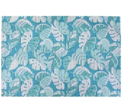 Friedola Bodenmatte Tropical Leaves 65x95cm Weichschaummatte Badvorleger