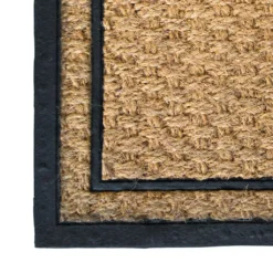 Homestyle4u 1778, Schmutzfangmatte Fußmatte Türmatte Fußabtreter Schmutzmatte Sisal Karo -Vidaxlko Verkaufe 8d9b46531223e21b3717736ccf7067ff