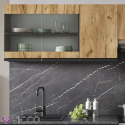 Vicco Küchenzeile J-Shape Raul Anthrazit Goldkraft 240 Cm Holzwerkstoff -Vidaxlko Verkaufe 8e173ff2004c6b217bad9eac7cf6d4f0