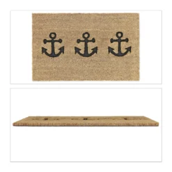 Relaxdays Kokos Fußmatte 3 Anker -Vidaxlko Verkaufe 8e671eed4c19420dc46384ec35e05426