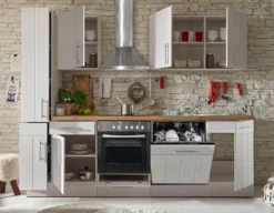 Respekta Küche Küchenzeile Küchenblock Landhausküche Einbauküche 250 Cm Weiß -Vidaxlko Verkaufe 8e7764ec3036a65267b337d71c8b468b