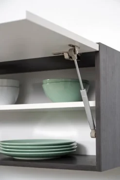 Respekta Küchenzeile Küche Küchenblock Einbauküche Hochglanz 240cm Eiche Schwarz -Vidaxlko Verkaufe 8f3126f2a5d3c60525807ab882a04bf2 1