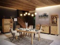 Lowboard SOLLETICO HIFI TV Fernseher Kommode Ca. 186 X 54x 42 Cm Bartex Eiche Nb. Staboptik -Vidaxlko Verkaufe 8fce1e7376783f8c932b9aabc6116948