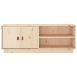 VidaXL TV-Schrank 105x34x40 Cm Massivholz Kiefer -Vidaxlko Verkaufe 907e39cdaf61d4affe81c01c7b2613b1