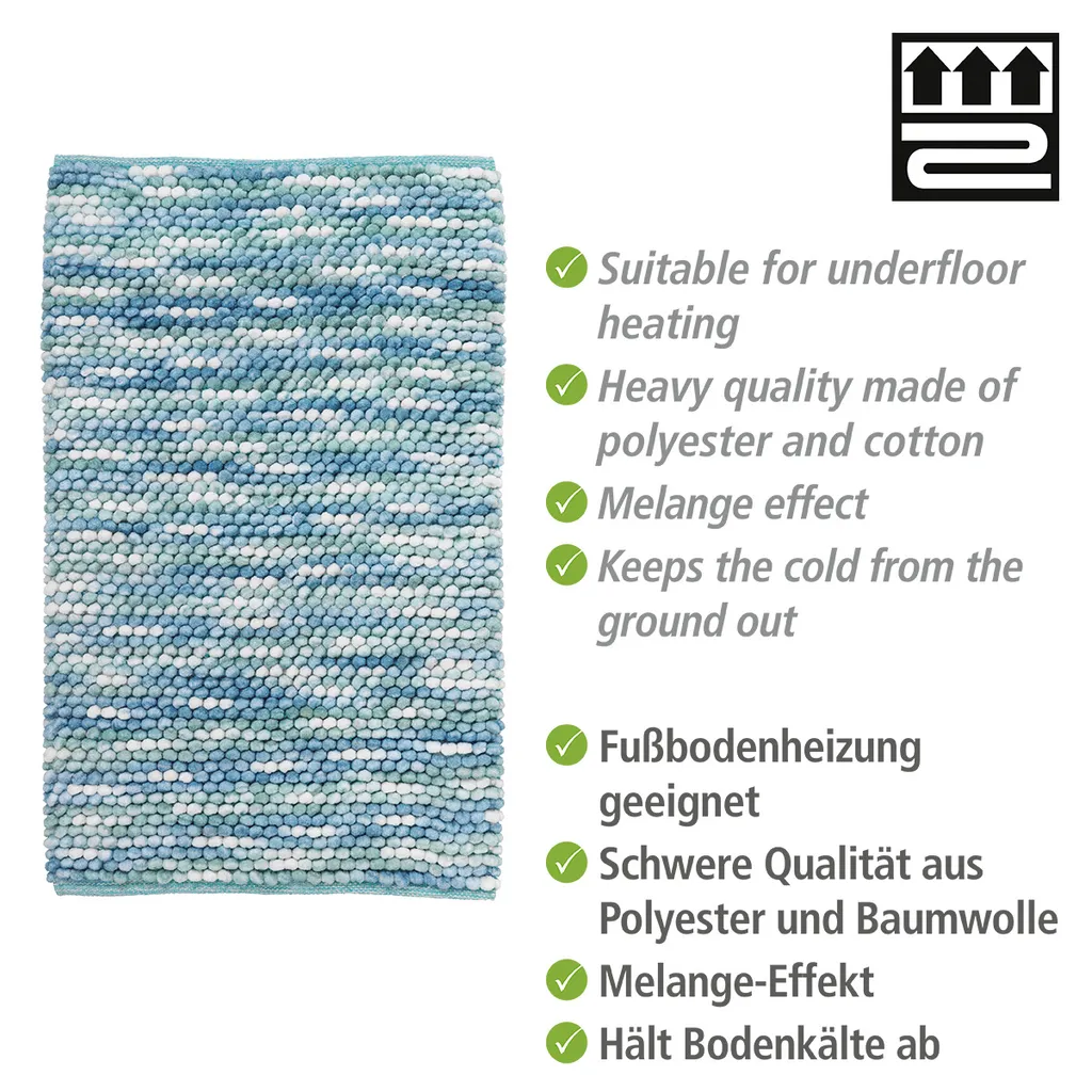 Wenko Badteppich Urdu Aqua 60 X 90 Cm 7 Wenko Badteppich Urdu Aqua 60 X 90 Cm – Bild 7