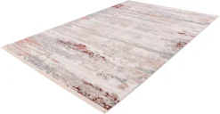 Kayoom - Hochflor Teppich Akropolis 325 Grau / Lachsrosa Grösse: 160cm X 230cm -Vidaxlko Verkaufe 9106ab57a1160b4fa7c6c34aac746c09