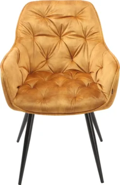 Selsey - Paraguay Gesteppter Polsterstuhl In Gelb -Vidaxlko Verkaufe 9179c0bb69fb00abccac0b406a0ff5d0