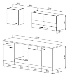 Respekta Küche Küchenzeile Einbauküche Küchenblock 220 Cm Eiche Sonoma Weiß -Vidaxlko Verkaufe 93c37e22825b49e3c6691f480cb03104