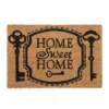 Relaxdays Fußmatte Kokos Home Sweet Home