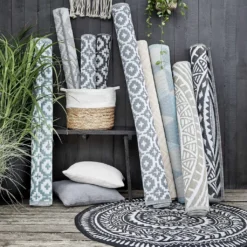 BUTLERS COLOUR CLASH In- & Outdoor-Teppich Mosaik L 200 X B 150cm -Vidaxlko Verkaufe 95ecd1ea3cbbadcb74a64da6b28d0484