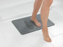 Wenko Badematte Simi Grau, 60 X 39 Cm -Vidaxlko Verkaufe 97b9c0d917643b08a7bcb4a975cef5e1