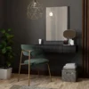 Schminktisch Frisiertisch Mit Spiegel PAFOS Schwarz
