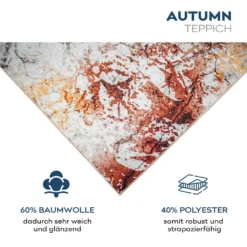 Teppich AUTUMN - Variantenauswahl , Größe:200 X 300 Cm -Vidaxlko Verkaufe 996103c0cfeafe00aec156739063c14c