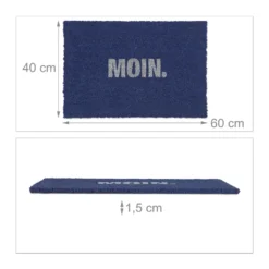 Relaxdays Fußmatte Kokos Moin -Vidaxlko Verkaufe 9aacb18e3bdf5d36efe974effdd6f15f