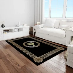 Teppich & Läufer Olymp Flach 7x Größen Schwarz & Gold 6mm HLO-JE43 160x230 Cm (3,68m²) -Vidaxlko Verkaufe 9b3735a33d8341089625d262eb19c9c9