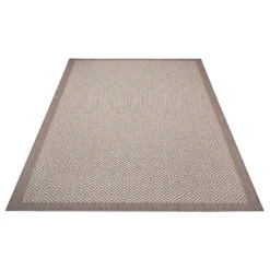 In- Und Outdoor Teppich Jakarta, Farben:beige/creme, Größe:80x150 Cm -Vidaxlko Verkaufe 9b45fac68f36ad2b22bc3f0fa1b39f18