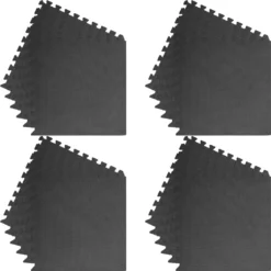 VidaXL Bodenmatten 24 Stk. 8,64 M² EVA-Schaum Schwarz -Vidaxlko Verkaufe 9b6c82a606e9ce0a1c3469cf39005469