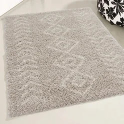 Hochflor Teppich, Ethno SHAGGY 8685, Rechteckig, Höhe 30mm 160x230cm / Cream & Beige -Vidaxlko Verkaufe 9beb756351611aeac2f8905412c302a5