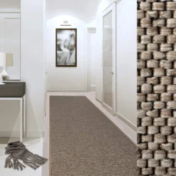 Teppich-Läufer Auf Maß Sabang Sisaloptik Beige 66x250 Cm -Vidaxlko Verkaufe 9c709fab7c9fcd39c162569184a917f5