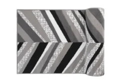 Läufer Teppich Meterware Flur Brücke Wohnzimmer Schlafzimmer Kurzflor Modern Design Meliert Grau Weiß Schwarz 80 X 190 -Vidaxlko Verkaufe 9ce042e72d9096d1764dc044403f03da