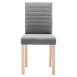 VidaXL Esszimmerstühle 4 Stk. Hellgrau Stoff -Vidaxlko Verkaufe 9e53f43d4d596f6a310c61acd4ff9995