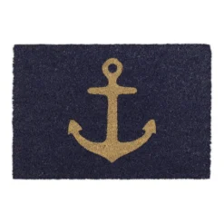 Relaxdays Fußmatte Kokos Anker