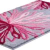 Grund Badteppich ART - 100% Polyacryl SUPERSOFT, Farbe:Rosé / Grau, Größe:60x100 Cm