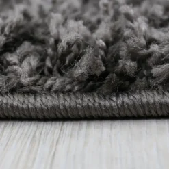 Prime Shaggy Hochflor Langflor Teppich Einfarbig Modern Anthrazit Dunkelgrau, Maße:70x140 Cm -Vidaxlko Verkaufe a2572102e640a6cdd2119088e4159b23