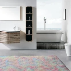 Neue Regenbogen Teppiche Schöne Shaggy Teppiche，60x160cm，Kinder Zimmer Wohnzimmer Nacht Teppiche -Vidaxlko Verkaufe a2d922c5deeb262452150887d8a3fe62
