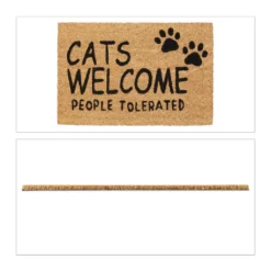 Relaxdays Kokos Fußmatte Cats Welcome -Vidaxlko Verkaufe a44699a7fd631549b2bb9a20efe56c16