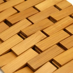 Bambusteppich Bambusmatte Rutschfest Badvorleger Saunamatte Mehrzweck-Badematte Aus Bambus Türmatte -Vidaxlko Verkaufe a558b5792a9a37115d3fba7fd17e56d7